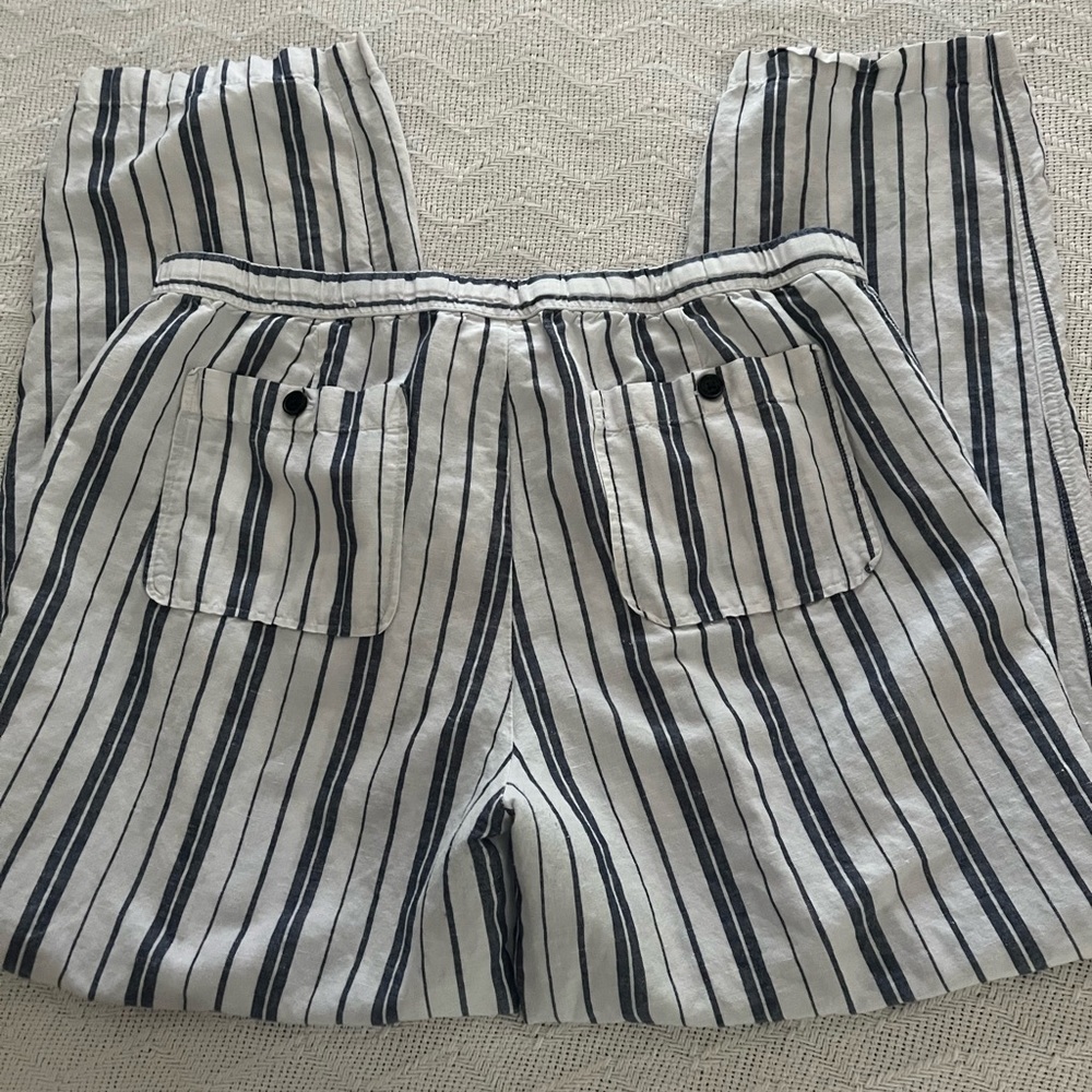 Liz Claiborne Linen Pants. L - Picture 4 of 6